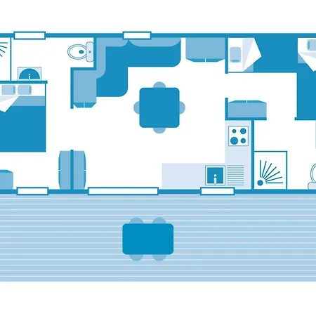 Taos 5p 2bdrms Airconpremium Portiragnes